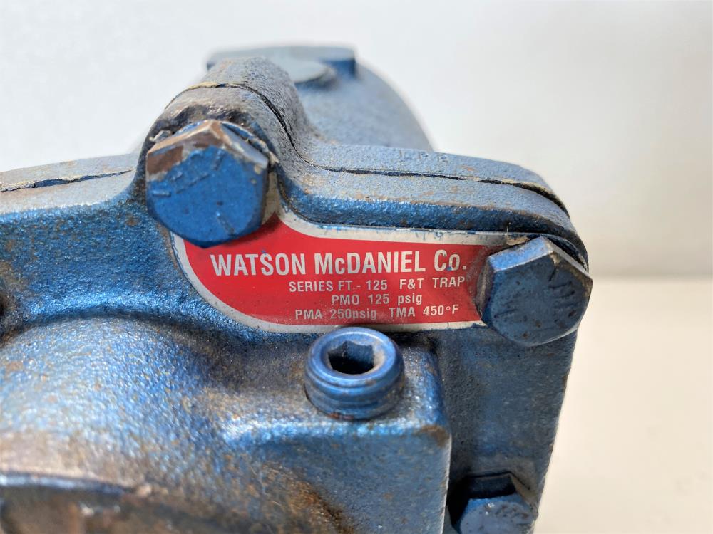 Watson McDaniel 1-1/2" NPT Float and Thermostatic Steam Trap FT-125